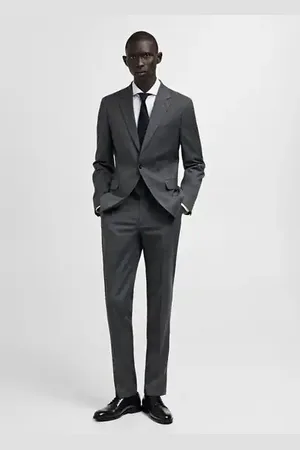 MANGO AN Americana traje ilán slim fit 8