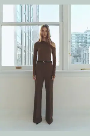 MANGO Ono cinturón tejido combinado CH