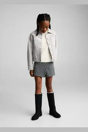 MANGO KIDS Falda pantalón estampada 2 años