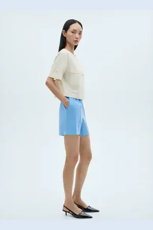 MANGO Shorts cintura elástica