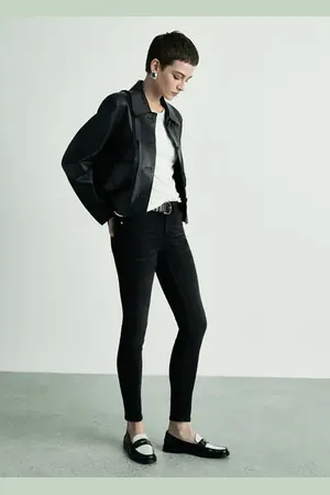 MANGO Jeans Pushup skinny tiro bajo