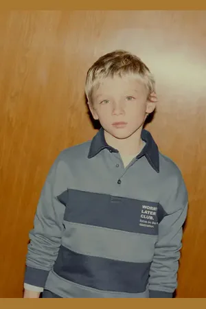 MANGO KIDS Sudadera polo rayas 8 años