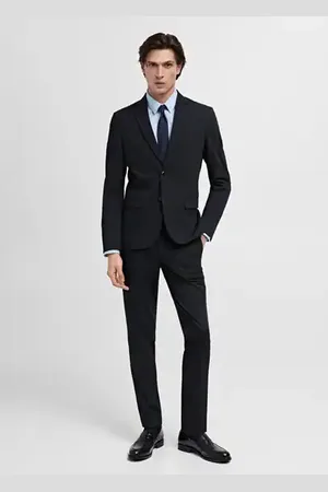MANGO AN Pantalón traje París super slim fit 6