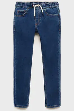 MANGO KIDS Jeans cintura elástica 6