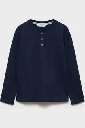 MANGO KIDS Camiseta algodón manga larga 2 años