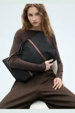 MANGO Bolso shopper doble asa Unitalla
