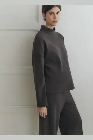 MANGO Pantalón pana cintura elástica