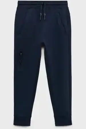 MANGO KIDS Pantalón jogger cintura elástica