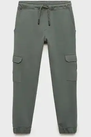 MANGO KIDS Pantalón jogger cargo
