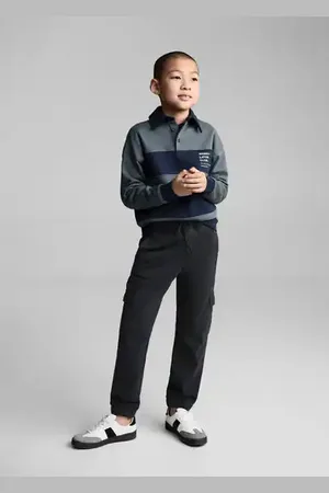 MANGO KIDS Pantalón jogger cargo 8