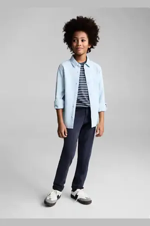 MANGO KIDS Pantalón recto 8