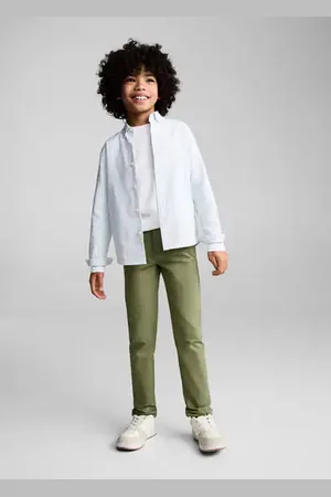 MANGO KIDS Pantalón chino algodón