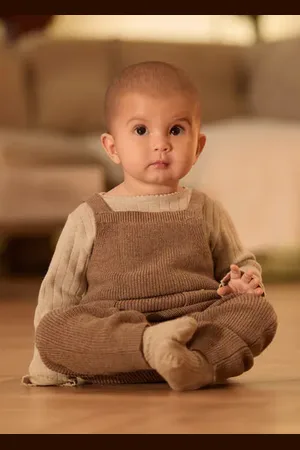 MANGO BABY Peto punto algodón meses