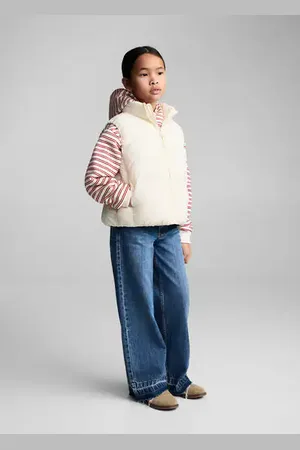 MANGO KIDS Chaleco acolchado cremallera 8 años