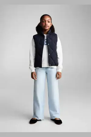 MANGO KIDS Chaleco acolchado rombos 2 años