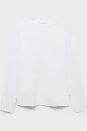 MANGO Camiseta algodón manga larga CH