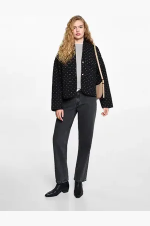 MANGO TEEN Cazadora algodón acolchada