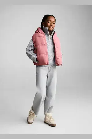 MANGO KIDS Chaleco acolchado capucha 6 años