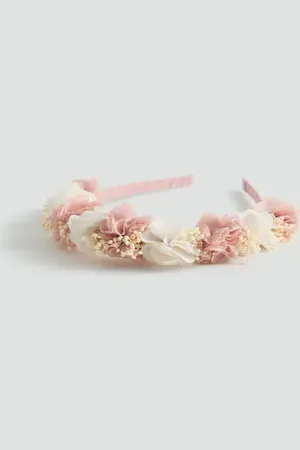 MANGO KIDS Diadema flores Unitalla