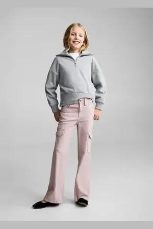 MANGO KIDS Jeans flare cargo