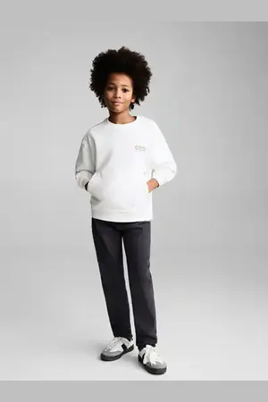 MANGO KIDS Sudadera estampado relieve 4 años