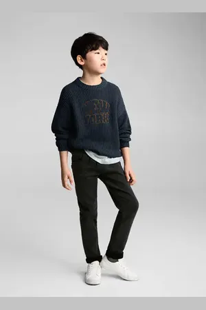 MANGO KIDS Jeans cintura elástica