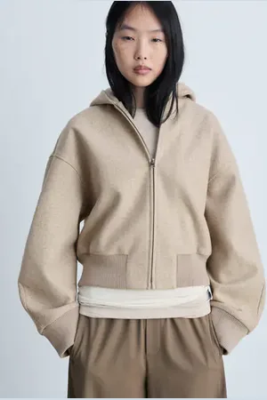 MANGO Chaqueta oversize capucha CH