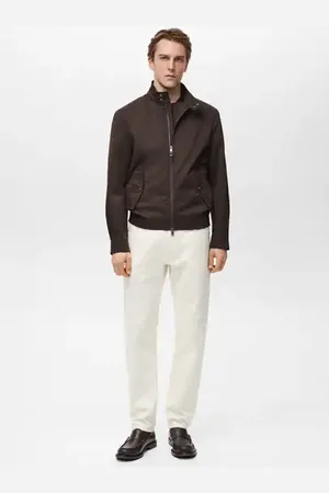 MANGO AN Cazadora algodón water repellent E