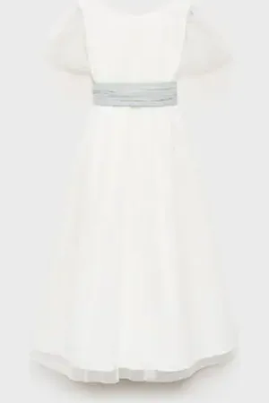 MANGO KIDS Vestido plumeti lazo 2