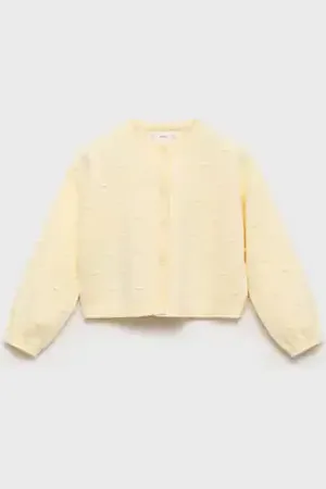 MANGO BABY Cárdigan punto bordado 2 años