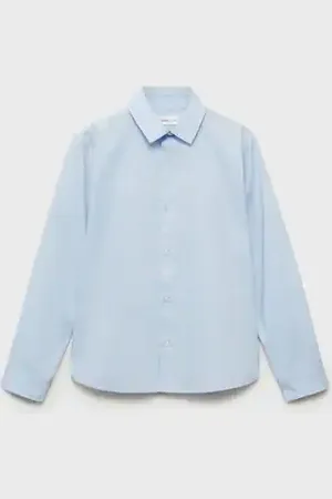 MANGO KIDS Camisa de vestir % algodón 6