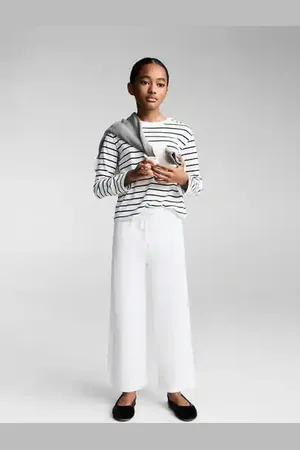 MANGO KIDS Pantalón jogger punto 8