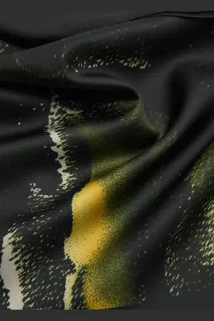MANGO Pañuelo estampado abstracto Unitalla
