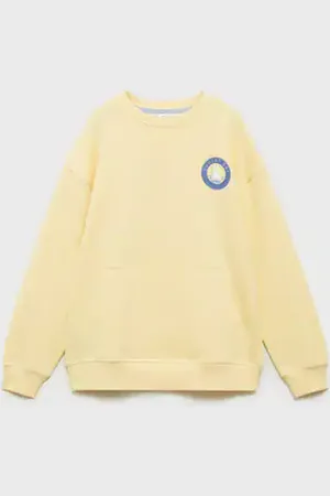 MANGO KIDS Sudadera algodón estampado 4 años