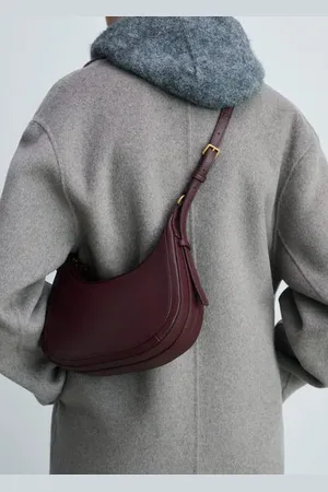 MANGO Bolso bandolera ovalado Unitalla