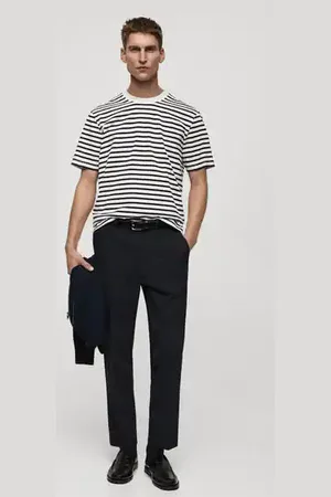MANGO AN Pantalón Bologna slim fit comfort stretch 4