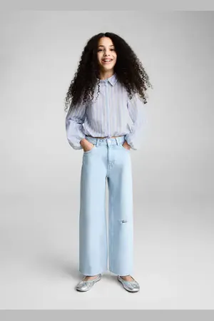 MANGO KIDS Camisa cintura ajustable