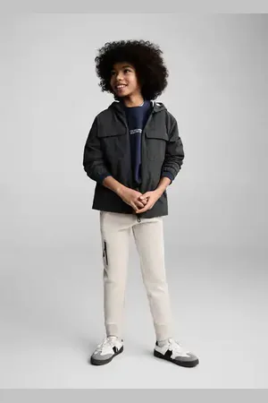 MANGO KIDS Pantalón jogger cintura elástica 4 años