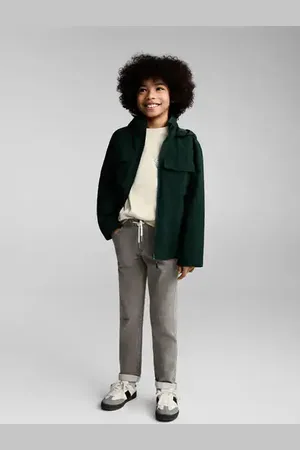 MANGO KIDS Jeans cintura elástica