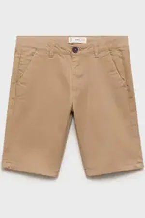 MANGO KIDS Bermudas estilo chino algodón 4 años