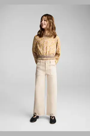 MANGO KIDS Jeans bolsillo utility 4 años