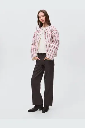 MANGO TEEN Cazadora algodón acolchada