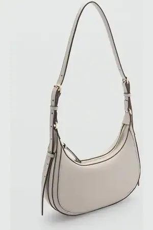 MANGO Bolso bandolera ovalado Unitalla