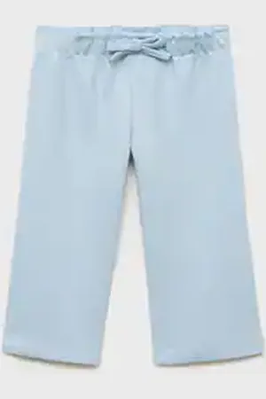 MANGO BABY Pantalón algodón cordón ajustable 28 meses