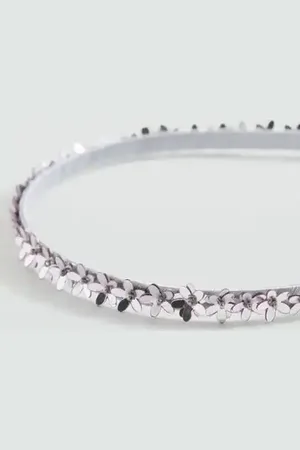 MANGO KIDS Diadema flores Unitalla