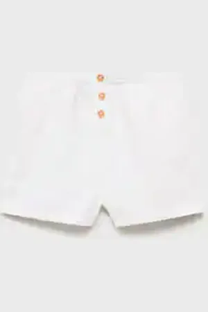 MANGO BABY Shorts algodón lino 28 meses