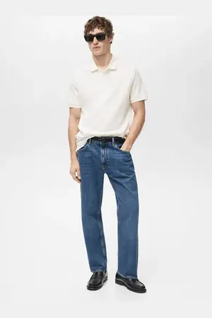 MANGO AN Polo regular fit algodón piqué E