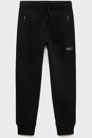 MANGO KIDS Pantalón jogger algodón