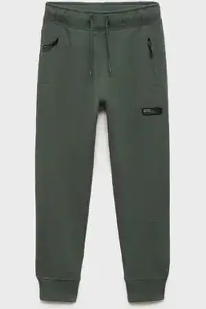 MANGO KIDS Pantalón jogger algodón