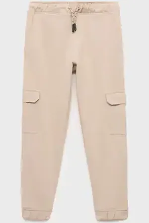 MANGO KIDS Pantalón jogger cargo